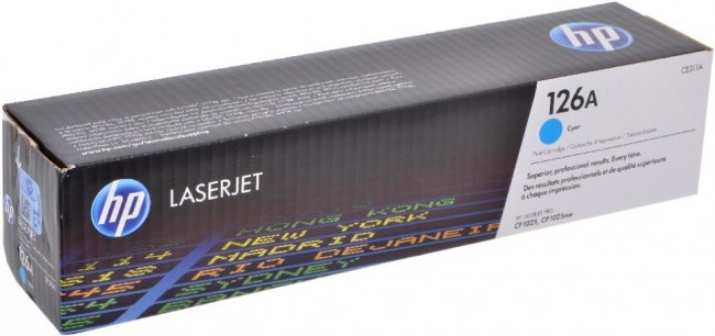 CE311A (126A) оригинальный картридж HP для принтера HP Color LaserJet CP1025/ CP1025nw/ M175nw/ M275 cyan, 1000 страниц CE311A (126A) оригинальный картридж HP для принтера HP Color LaserJet CP1025/ CP1025nw/ M175nw/ M275 cyan, 1000 страниц