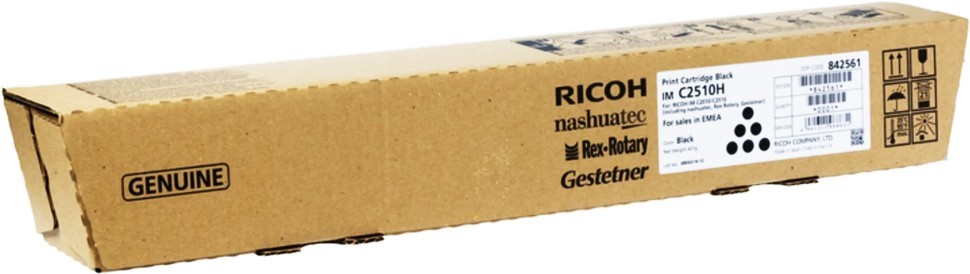 Картридж Ricoh IM C2510H (842561) оригинальный для Ricoh IM C2510/ C2010, чёрный, 30000 стр.