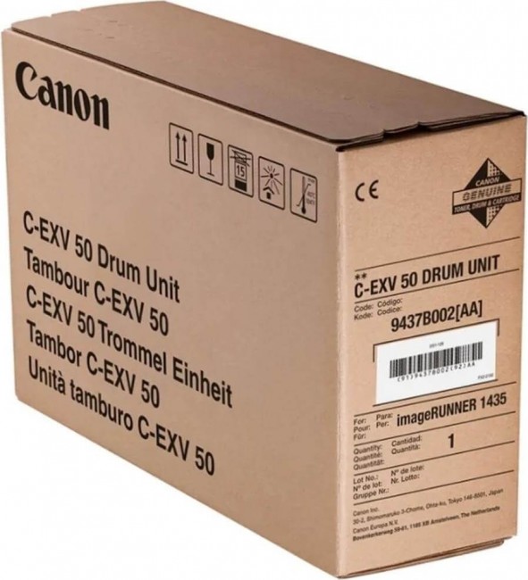 Canon C-EXV50 9437B002AA Drum барабан для IR1435/1435i/1435iF черный, 35500 стр. Canon C-EXV50 9437B002AA Drum барабан для IR1435/1435i/1435iF черный, 35500 стр.