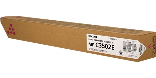 Картридж Ricoh MP C3502E (842018) оригинальный для Ricoh Aficio MPC3002/ C3502, пурпурный, 18000 стр. Картридж Ricoh MP C3502E (842018) оригинальный для Ricoh Aficio MPC3002/ C3502, пурпурный, 18000 стр.