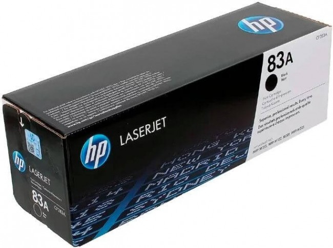 CF283A (83A) оригинальный картридж HP для принтера HP LaserJet Pro M201/ MFP M225/ MFP M125/ MFP M127 black, 1500 страниц CF283A (83A) оригинальный картридж HP для принтера HP LaserJet Pro M201/ MFP M225/ MFP M125/ MFP M127 black, 1500 страниц