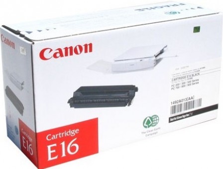 Canon E-16 1492A003 оригинальный картридж для принтера Canon (FC-330/ 230) 2000 страниц Canon E-16 1492A003 оригинальный картридж для принтера Canon (FC-330/ 230) 2000 страниц