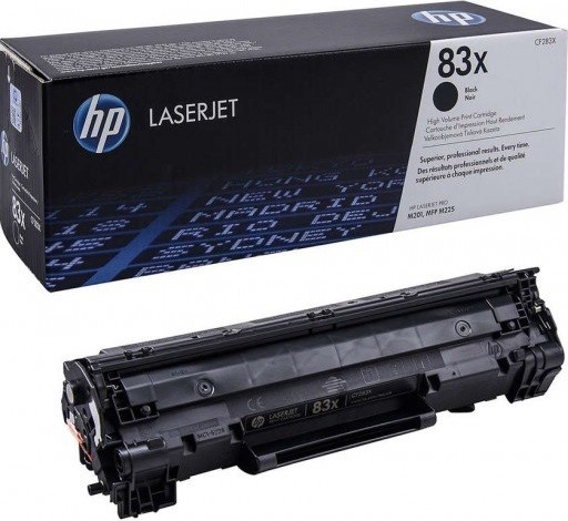 CF283X (83X) оригинальный картридж HP для принтера HP LaserJet Pro M201/ MFP M225 black, 2200 страниц CF283X (83X) оригинальный картридж HP для принтера HP LaserJet Pro M201/ MFP M225 black, 2200 страниц