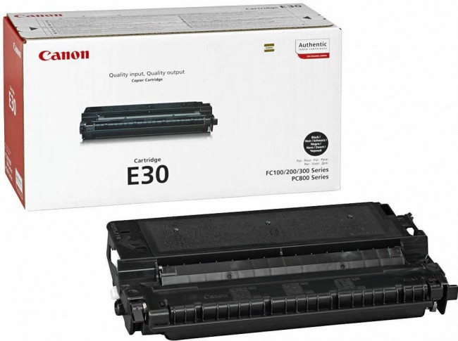 Canon E-30 1491A003 оригинальный картридж для принтера Canon FC-100/ FC-108/ FC-128/ FC-200/ FC-208/ FC-220/ FC-228/ FC-230/ FC-300/ FC-310/ FC-330/ FC-336/ FC-500/ FC-530/ FC-700/ FC-740/ FC-750/ FC-770/ FC-800/ FC-860/ FC-890/ FC-900 black, 4000 страниц Canon E-30 1491A003 оригинальный картридж для принтера Canon FC-100/ FC-108/ FC-128/ FC-200/ FC-208/ FC-220/ FC-228/ FC-230/ FC-300/ FC-310/ FC-330/ FC-336/ FC-500/ FC-530/ FC-700/ FC-740/ FC-750/ FC-770/ FC-800/ FC-860/ FC-890/ FC-900 black, 4000 страниц