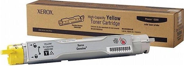 Картридж XEROX PHASER 6300 (106R01084) желт 7к оригинальный Картридж XEROX PHASER 6300 (106R01084) желт 7к оригинальный