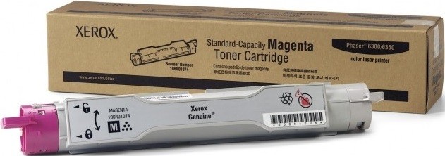 Картридж XEROX PHASER 6300/6350 (106R01074) пурпурный 4k оригинальный