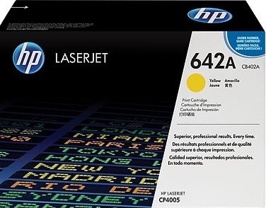CB402A (642A) оригинальный картридж HP для принтера HP Color LaserJet CP4005/ CP4005D/ CP4005DN yellow, 7500 страниц CB402A (642A) оригинальный картридж HP для принтера HP Color LaserJet CP4005/ CP4005D/ CP4005DN yellow, 7500 страниц