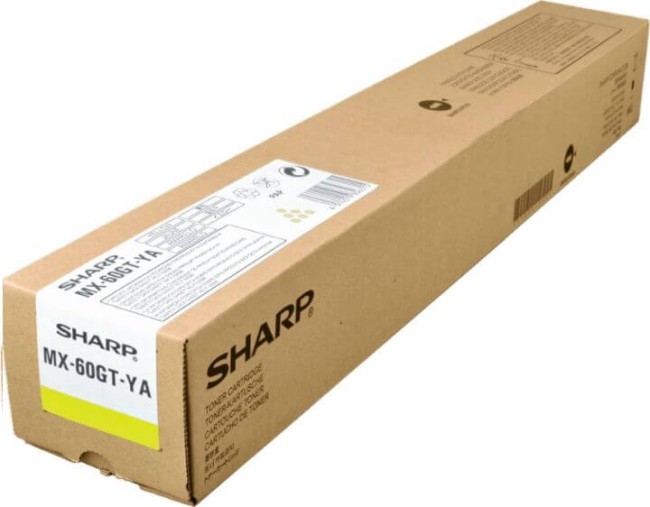 Картридж Sharp (MX-60GTYA/ MX-61GTYA/ MX60GTYA/ MX61GTYA) оригинальный для Sharp MX2630N/ MX3050N, желтый, 24000 стр. Картридж Sharp (MX-60GTYA/ MX-61GTYA/ MX60GTYA/ MX61GTYA) оригинальный для Sharp MX2630N/ MX3050N, желтый, 24000 стр.