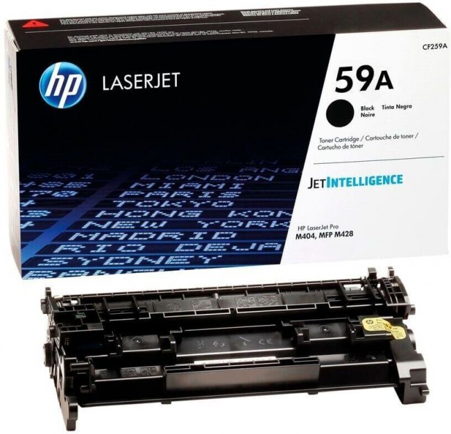 HP CF259A Оригинальный картридж 59A для HP LJ M304/ M404/ MFP M428 чёрный, 3000 страниц HP CF259A Оригинальный картридж 59A для HP LJ M304/ M404/ MFP M428 чёрный, 3000 страниц