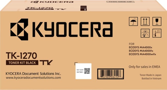 Картридж Kyocera TK-1270 (1T0C140NL0) оригинальный для Kyocera ECOSYS MA4000x/ MA4000fx/ MA4000wifx, 10000 стр. Картридж Kyocera TK-1270 (1T0C140NL0) оригинальный для Kyocera ECOSYS MA4000x/ MA4000fx/ MA4000wifx, 10000 стр.