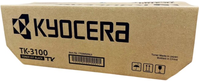 Картридж Kyocera TK-3100 (1T02MS0NL0) оригинальный для Kyocera FS-2100D/ FS-2100DN, ECOSYS M3040dn/ M3540dn, 12500 страниц
