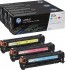 CF440AM (CF381A+CF382A+CF383A) (312A) набор картриджей HP оригинальный для принтера HP Color LaserJet Pro M476dn/ M476dw/ M476nw, CYM Tri-Pack LaserJet Toner Cartridge, 3*2700 страниц CF440AM (CF381A+CF382A+CF383A) (312A) набор картриджей HP оригинальный для принтера HP Color LaserJet Pro M476dn/ M476dw/ M476nw, CYM Tri-Pack LaserJet Toner Cartridge, 3*2700 страниц