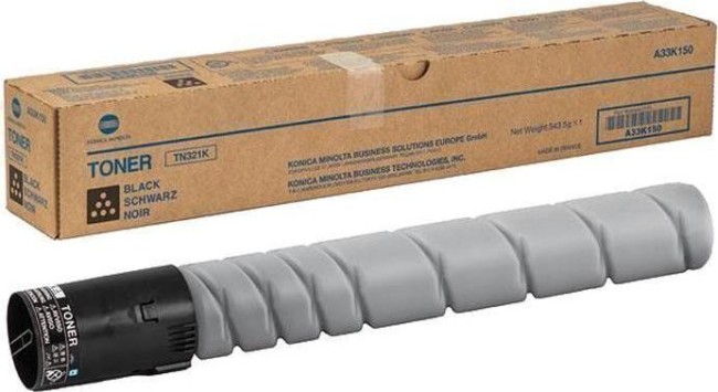 Картридж Konica-Minolta TN-321K H (half) (A33K15G) оригинальный для принтера Konica-Minolta bizhub C224/ C284/ C364, чёрный, 13500 стр. Картридж Konica-Minolta TN-321K H (half) (A33K15G) оригинальный для принтера Konica-Minolta bizhub C224/ C284/ C364, чёрный, 13500 стр.