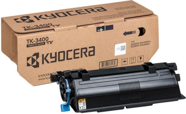 Картридж Kyocera TK-3400 (1T0C0Y0NL0) оригинальный для Kyocera ECOSYS MA4500fx/ MA4500x/ PA4500x, 12500 стр.