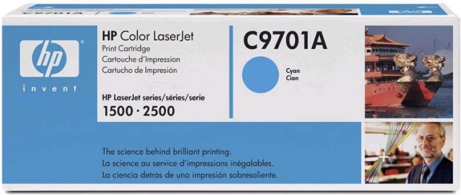 C9701A (121A) оригинальный картридж HP для принтера HP Color LaserJet 1500/ 2500 cyan, 4000 страниц C9701A (121A) оригинальный картридж HP для принтера HP Color LaserJet 1500/ 2500 cyan, 4000 страниц