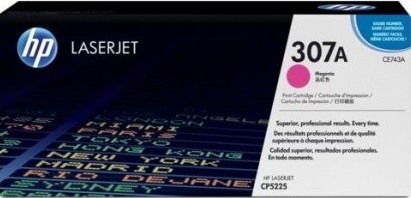 CE743A (307A) оригинальный картридж HP для принтера HP Color LaserJet CP5220/ CP5225 magenta, 7300 страниц CE743A (307A) оригинальный картридж HP для принтера HP Color LaserJet CP5220/ CP5225 magenta, 7300 страниц
