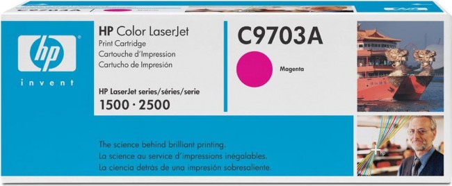 C9703A (121A) оригинальный картридж HP для принтера HP Color LaserJet 1500/ 2500 magenta, 4000 страниц C9703A (121A) оригинальный картридж HP для принтера HP Color LaserJet 1500/ 2500 magenta, 4000 страниц
