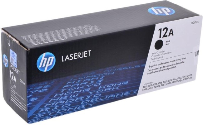 Q2612A (12A) оригинальный картридж HP для принтера HP LaserJet 1010/ 1012/ 1015/ 1018/ 1020/ 1020 Plus/ 1022/ 1022n/ 1022nw/ 3015/ 3020/ 3030/ 3050/ 3052/ 3055/ M1005 mfp/ M1319f mfp black, 2000 страниц Q2612A (12A) оригинальный картридж HP для принтера HP LaserJet 1010/ 1012/ 1015/ 1018/ 1020/ 1020 Plus/ 1022/ 1022n/ 1022nw/ 3015/ 3020/ 3030/ 3050/ 3052/ 3055/ M1005 mfp/ M1319f mfp black, 2000 страниц