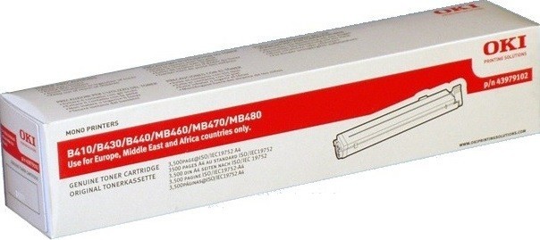 Картридж OKI B410/430/440/MB460/470/480 (43979107/43979102) (т,о)  3.5к