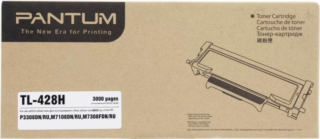 Картридж Pantum TL-428H оригинальный для Pantum M7108DN/ M7108DW/ P3308DN/ P3308DW, чёрный, 3000 стр. Картридж Pantum TL-428H оригинальный для Pantum M7108DN/ M7108DW/ P3308DN/ P3308DW, чёрный, 3000 стр.