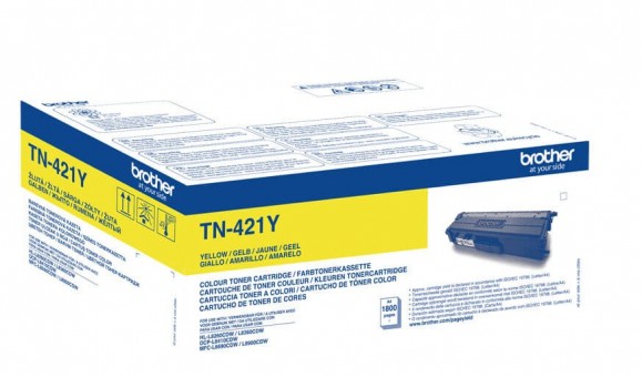 Картридж Brother TN-421Y (TN421Y) оригинальный для Brother HL-L8260CDW/ DCP-L8410CDW/ MFC-L8690CDW, yellow (1 800 стр.) Картридж Brother TN-421Y (TN421Y) оригинальный для Brother HL-L8260CDW/ DCP-L8410CDW/ MFC-L8690CDW, yellow (1 800 стр.)