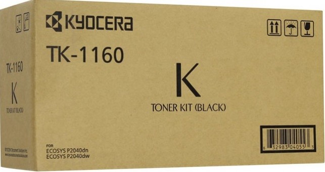 TK-1160 (1T02RY0NL0) оригинальный картридж Kyocera для принтера Kyocera P2040dn/P2040dw black (7200 стр.) TK-1160 (1T02RY0NL0) оригинальный картридж Kyocera для принтера Kyocera P2040dn/P2040dw black (7200 стр.)