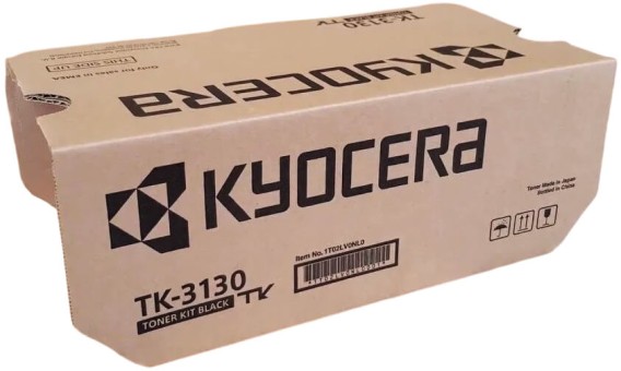 Картридж Kyocera TK-3130 (1T02LV0NL0) оригинальный для Kyocera FS-4200DN/ FS-4300DN, ECOSYS M3550idn/ M3560idn, чёрный, 25000 страниц