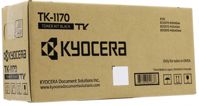 Картридж Kyocera TK-1170 1T02S50NL0 для принтера Kyocera M2040dn, M2540dn, M2640idw черный 7200 копий оригинальный