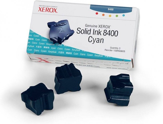 Картридж XEROX PHASER 8400 (108R00605) голубые (3шт.) Картридж XEROX PHASER 8400 (108R00605) голубые (3шт.)