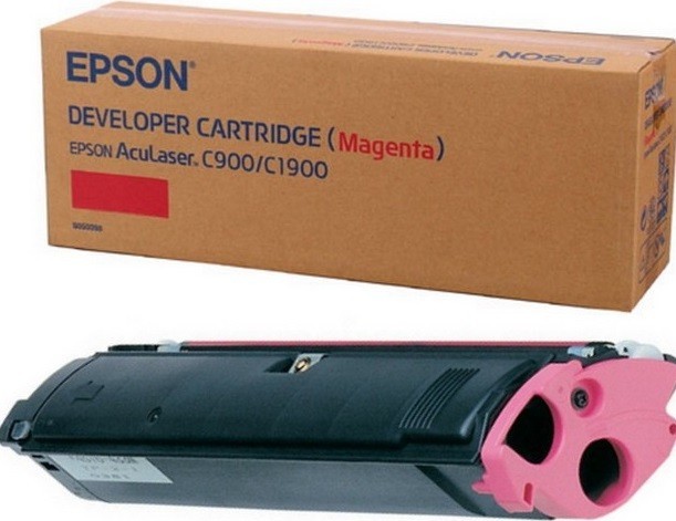 C13S050098 оригинальный картридж Epson для принтера Epson C1900/900 AcuLaser magenta, 4,5к