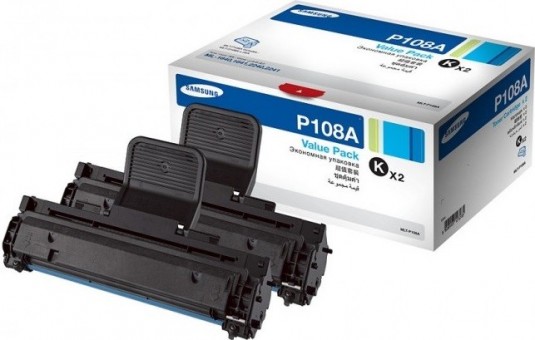 Картридж MLT-D108A (MLT-P108A) Samsung к ML-1640/1641/2240/2241 2 шт/уп, оригинал