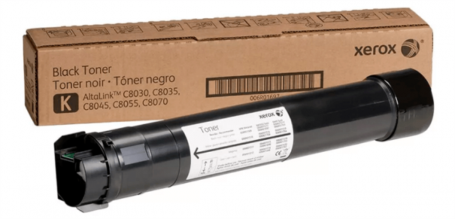Оригинальный Тонер-картридж XEROX 006R01701 для XEROX AltaLink C8030/ C8035/ C8045/ C8055/ C8070 (GMO), черный, 26000 страниц