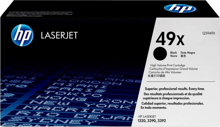 Купить Q5949X (49X) оригинальный картридж HP для принтера HP LaserJet ...
