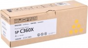 Картридж Ricoh SP C360X (408253) оригинальный для Ricoh SPC361SFNw, желтый, 9000 стр. Картридж Ricoh SP C360X (408253) оригинальный для Ricoh SPC361SFNw, желтый, 9000 стр.