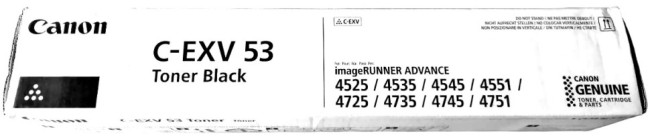 Картридж Canon C-EXV53 0473C002 оригинальный для Canon iR ADV 4525i/ 4535i/ 4545i/ 4551i, чёрный (42 100 стр.)