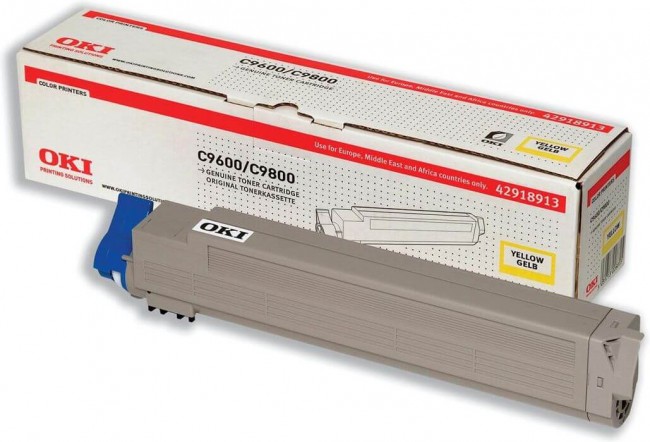 Картридж OKI C9600/9800/9650 (42918913/42918961) желтый 15к Картридж OKI C9600/9800/9650 (42918913/42918961) желтый 15к