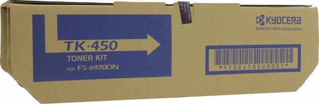 TK-450 (1T02J50EU0) оригинальный картридж Kyocera для принтера Kyocera FS-6970DN black, 15000 страниц
