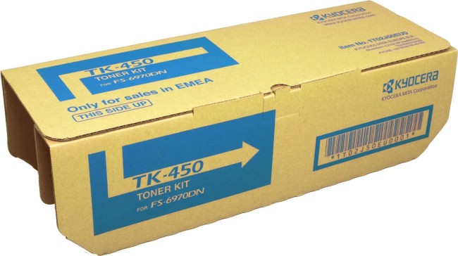 TK-450 (1T02J50EU0) оригинальный картридж Kyocera для принтера Kyocera FS-6970DN black, 15000 страниц