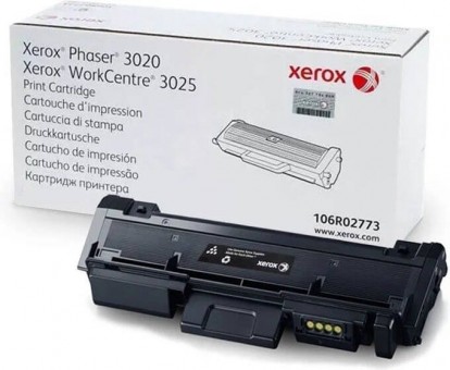 106R02773 Оригинальный картридж Xerox для Phaser 3020/ WorkCenter 3025 черный (1500стр.)