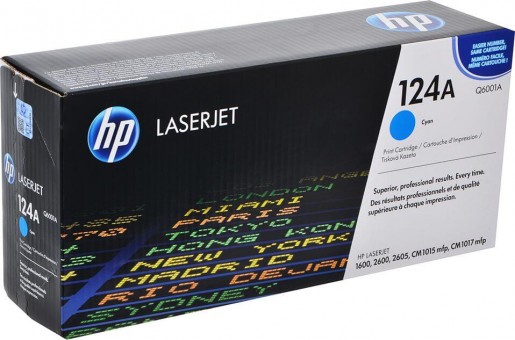Q6001A (124A) оригинальный картридж HP для принтера HP LaserJet 1600/ 2600n/ 2605/ 2605dn/ 2605dtn/ CM1015/ CM1017/ CP1600/ CP2600 cyan, 2000 страниц Q6001A (124A) оригинальный картридж HP для принтера HP LaserJet 1600/ 2600n/ 2605/ 2605dn/ 2605dtn/ CM1015/ CM1017/ CP1600/ CP2600 cyan, 2000 страниц