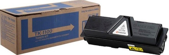 TK-1100 (1T02M10NX0) оригинальный картридж Kyocera для принтера Kyocera FS-1110/FS-1024MFP/FS-1124MFP, 2100 страниц