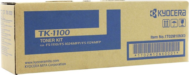 Картридж Kyocera TK-1100 (1T02M10NX0) оригинальный для Kyocera FS-1110/ FS-1024MFP/ FS-1124MFP, чёрный, 2100 страниц Картридж Kyocera TK-1100 (1T02M10NX0) оригинальный для Kyocera FS-1110/ FS-1024MFP/ FS-1124MFP, чёрный, 2100 страниц