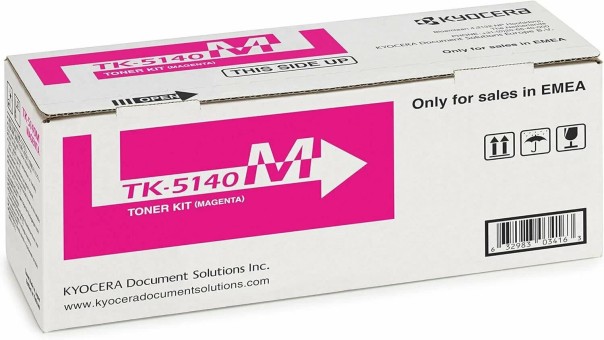 Картридж Kyocera TK-5140M (1T02NRBNL0) Magenta оригинальный для Kyocera Ecosys P6130cdn/ M6030cdn/ M6530cdn, пурпурный, 5000 страниц