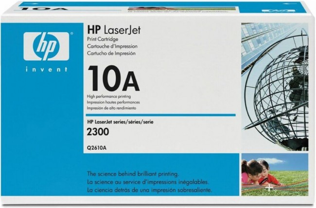 Q2610A (10A) оригинальный картридж HP для принтера HP LaserJet 2300/ 2300n/ 2300d/ 2300dn/ 2300dtn/ 2300l/ 2300ln black, 6000 страниц Q2610A (10A) оригинальный картридж HP для принтера HP LaserJet 2300/ 2300n/ 2300d/ 2300dn/ 2300dtn/ 2300l/ 2300ln black, 6000 страниц