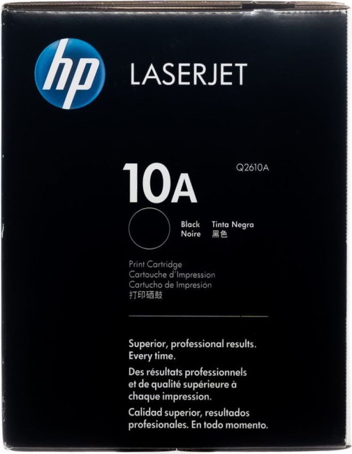 Q2610A (10A) оригинальный картридж HP для принтера HP LaserJet 2300/ 2300n/ 2300d/ 2300dn/ 2300dtn/ 2300l/ 2300ln black, 6000 страниц Q2610A (10A) оригинальный картридж HP для принтера HP LaserJet 2300/ 2300n/ 2300d/ 2300dn/ 2300dtn/ 2300l/ 2300ln black, 6000 страниц