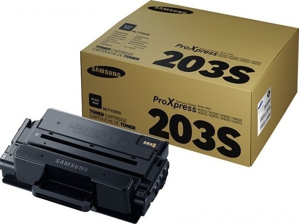 Картридж Samsung MLT-D203S для Samsung SL-M3320/ SL-M3370/ SL-M3820/ SL-M3870/ SL-M4020/ SL-M4070 (SU909A) оригинальный, 3000 стр.