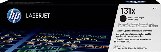 CF210XD (131X) оригинальный картридж HP для принтера HP Color LaserJet Pro 200 M251/ MFP M276 black, двойная упаковка 2*2400 страниц CF210XD (131X) оригинальный картридж HP для принтера HP Color LaserJet Pro 200 M251/ MFP M276 black, двойная упаковка 2*2400 страниц