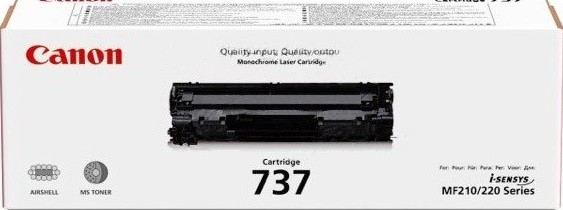 Canon 737 9435B004 оригинальный картридж для принтера Canon i-SENSYS MF211, MF212W, MF216N, MF217W, MF226DN, MF229DW black 2400 страниц Canon 737 9435B004 оригинальный картридж для принтера Canon i-SENSYS MF211, MF212W, MF216N, MF217W, MF226DN, MF229DW black 2400 страниц