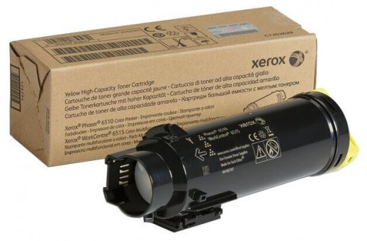 Оригинальный Тонер-картридж XEROX 106R03487 для XEROX Phaser 6510/ 6515 повышенной емкости, желтый, 2400 страниц Оригинальный Тонер-картридж XEROX 106R03487 для XEROX Phaser 6510/ 6515 повышенной емкости, желтый, 2400 страниц