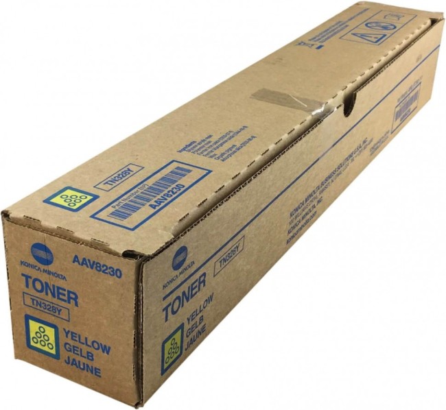 Картридж Konica-Minolta TN-328Y (AAV8250) оригинальный для принтера Konica-Minolta C250i/ C300i/ C360i, желтый, 26000 стр. Картридж Konica-Minolta TN-328Y (AAV8250) оригинальный для принтера Konica-Minolta C250i/ C300i/ C360i, желтый, 26000 стр.